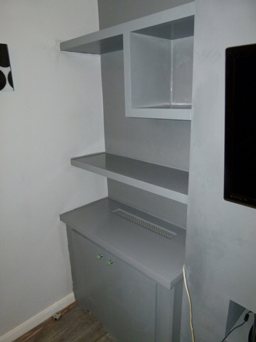 Upminster Dark Grey Fitted Designer Alcove Units